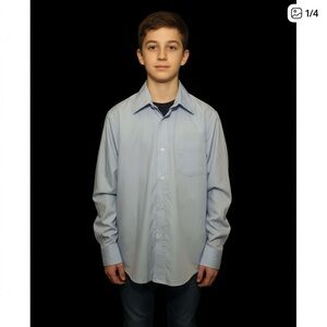 002 SHRRTS: Centuria long sleeves button down shirt size 14